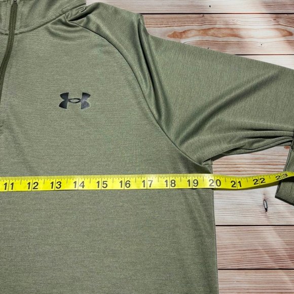 Under Armour Olive Long Sleeve Shirt - Picture 5 of 6
